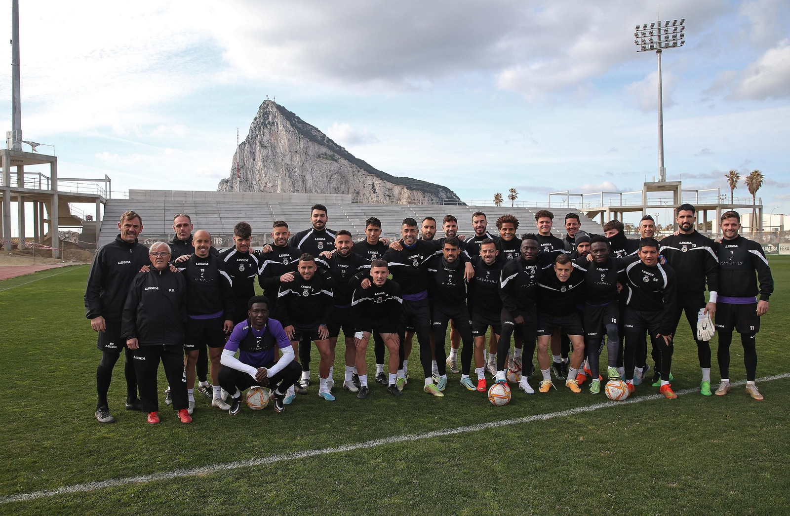 Fotos del entrenamiento de la Balona  previo al partido contra el Deportivo de La Coruña