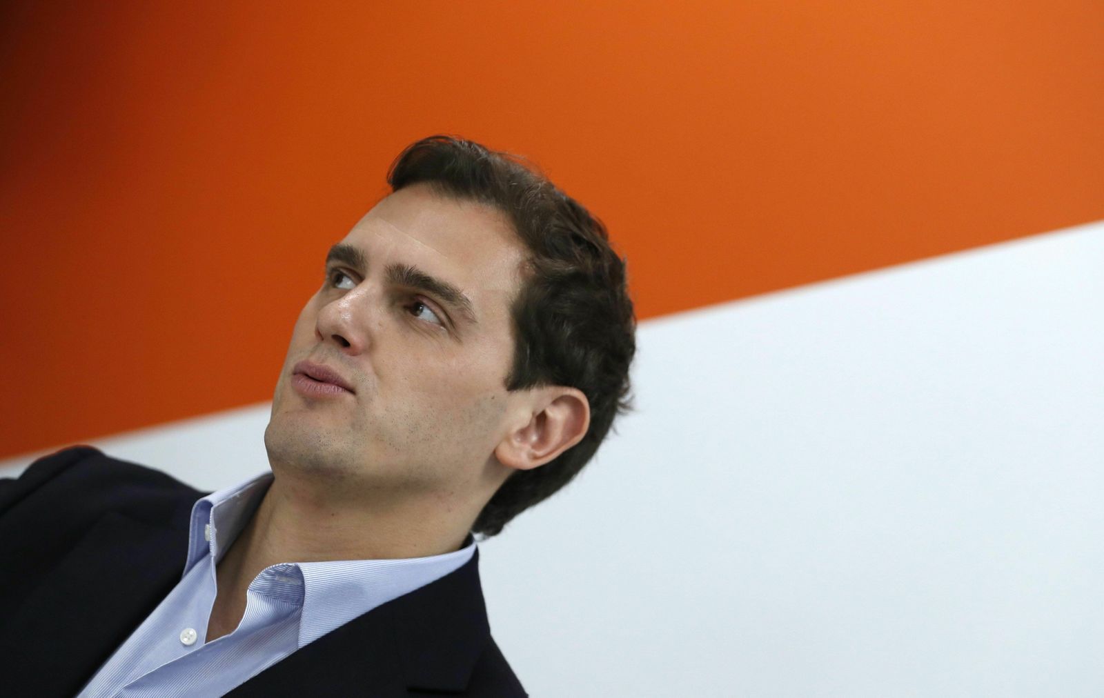 Albert Rivera, en la sede de Ciudadanos.