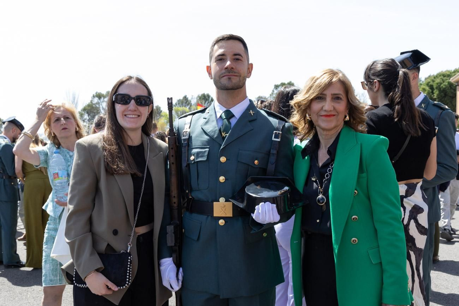 Jura de bandera de la 130ª promoción de guardias civiles de la Academia de Baeza