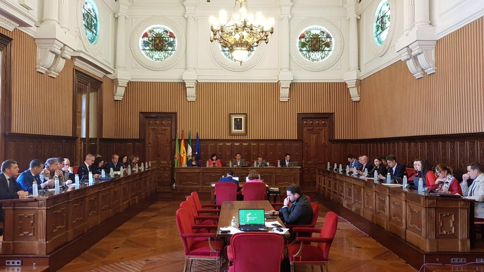 Pleno de la Diputación Provincial.