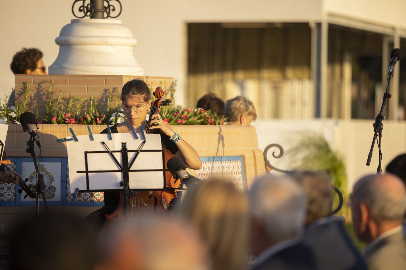 Imágenes de la inauguración De la Fuente de las Naciones en el Paseo de la Ría