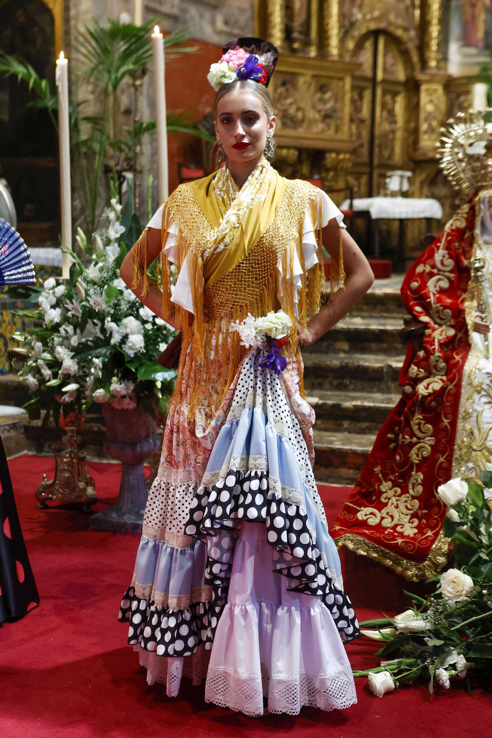Broche flamenco en Santa Ana para terminar  la Velá