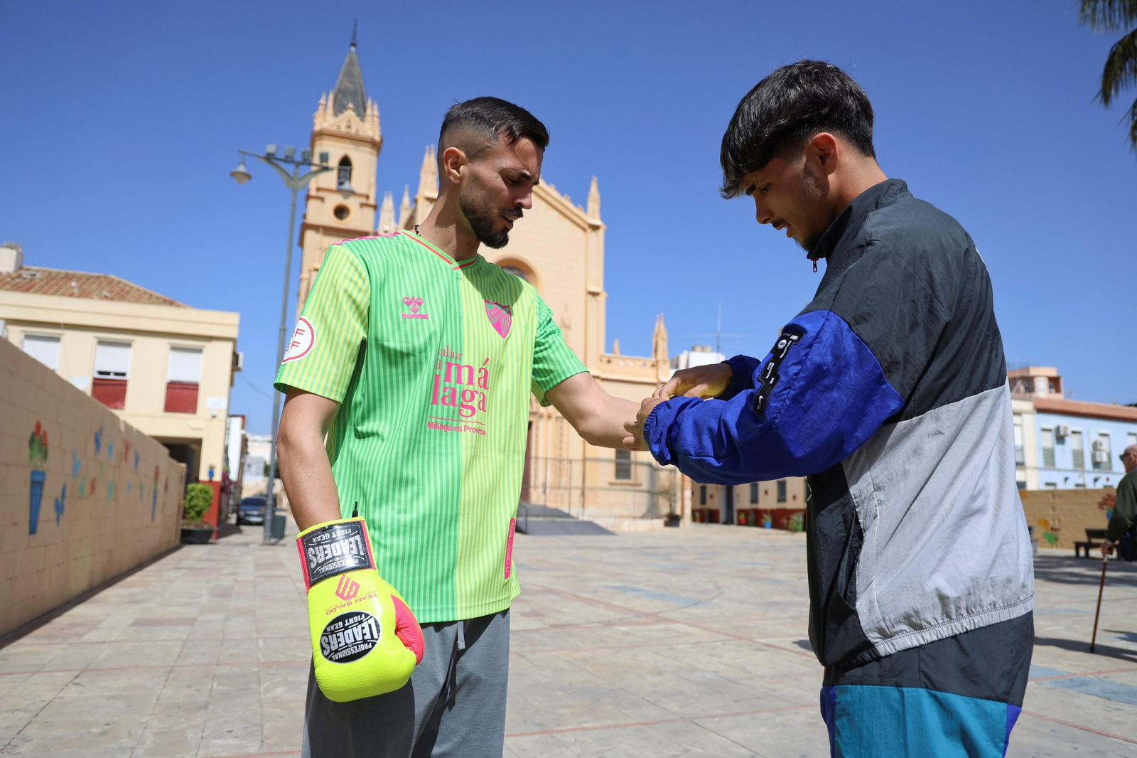 Las fotos de Baldo Mira 'El Flaco' y Kevin junto a El Cautivo