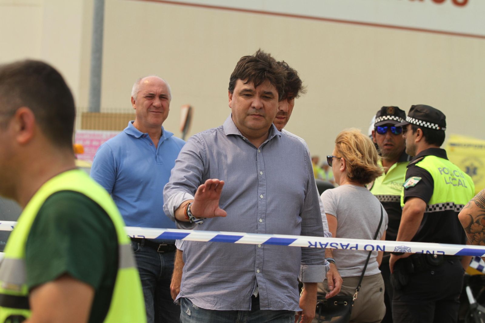 Las imágenes del incendio en Moguer y Mazagón