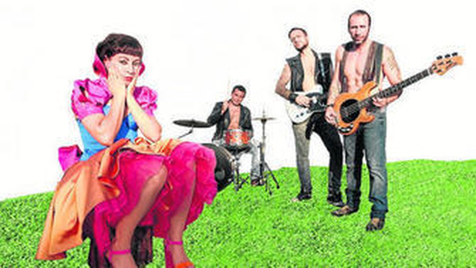 La actriz sevillana Cristina Medina protagoniza 'A grito pelao', que puede verse el sábado y el domingo en el Quintero.