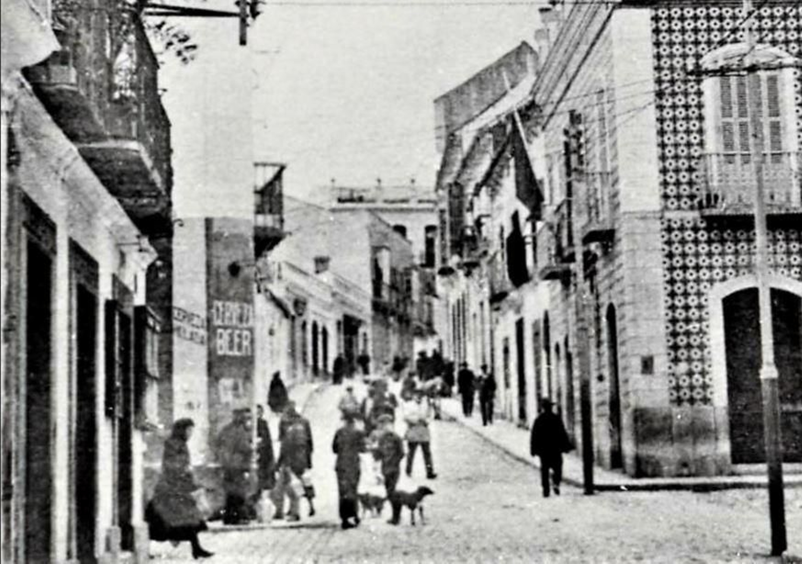 La calle Prim de Algeciras.