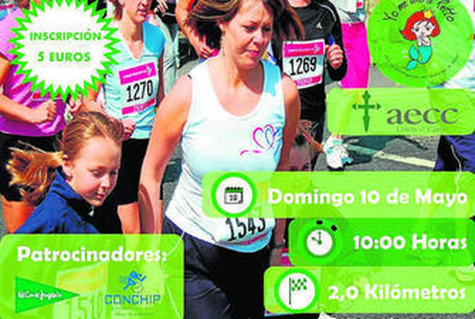 Cartel de la cita solidaria.