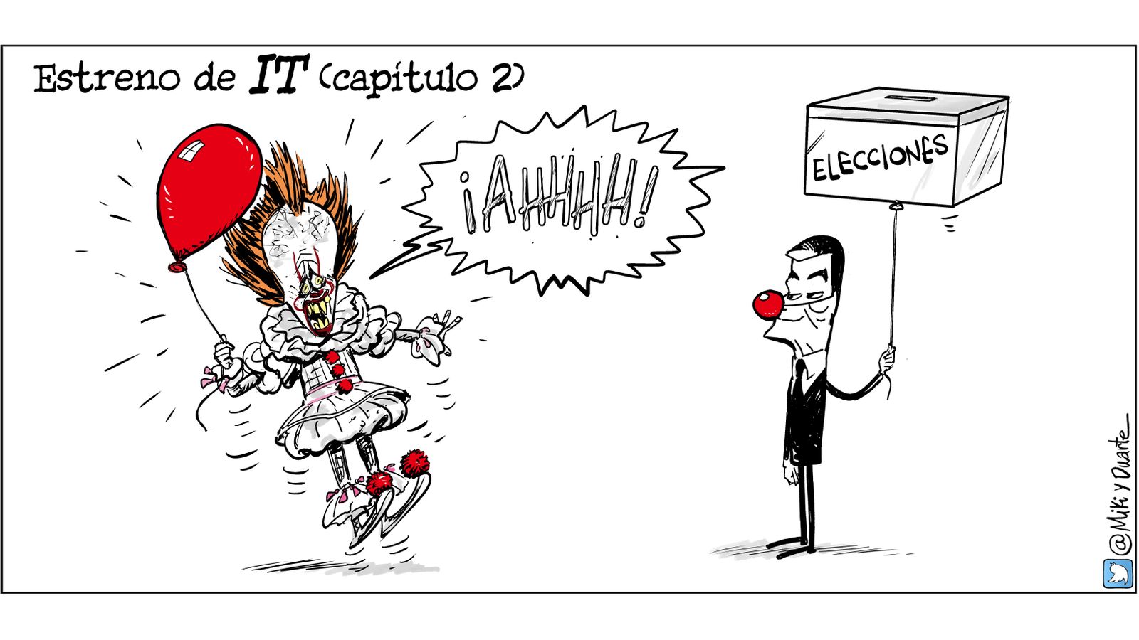 Crónica de unas elecciones anunciadas (en viñetas)