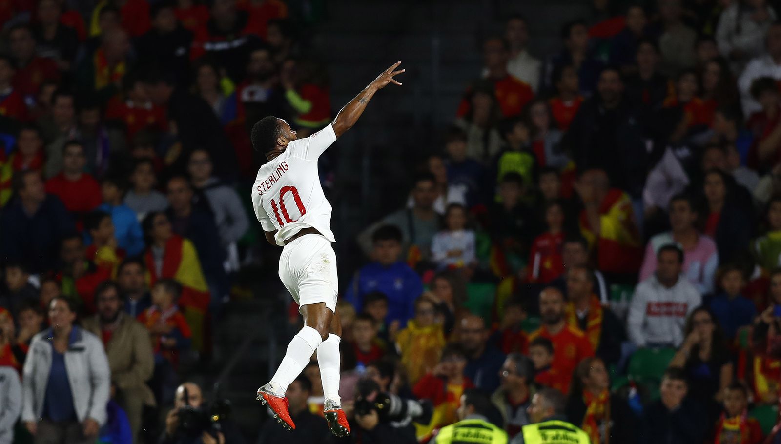 Las imágenes del España-Inglaterra