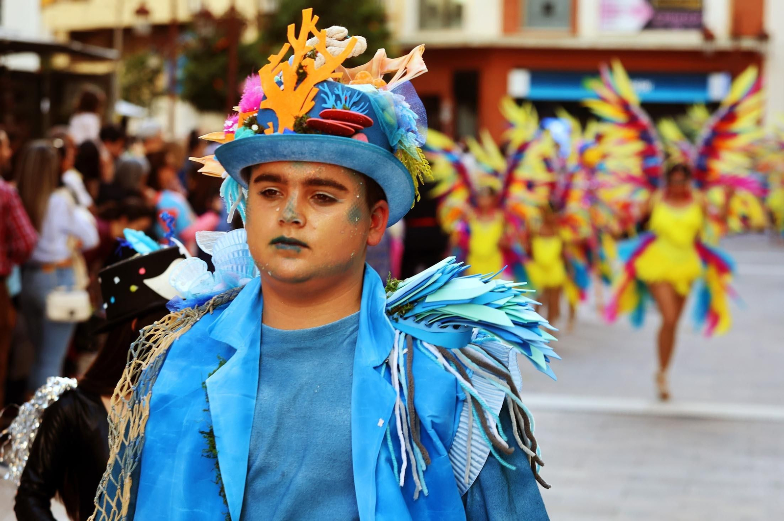 Imágenes de la cabalgata del Carnaval Colombino 2024