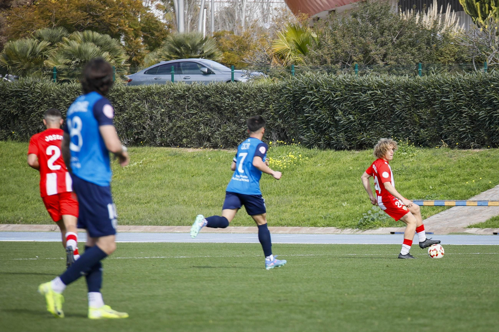 Imágenes del partido entre Almeria B contra Villanovense de segunda RFEF