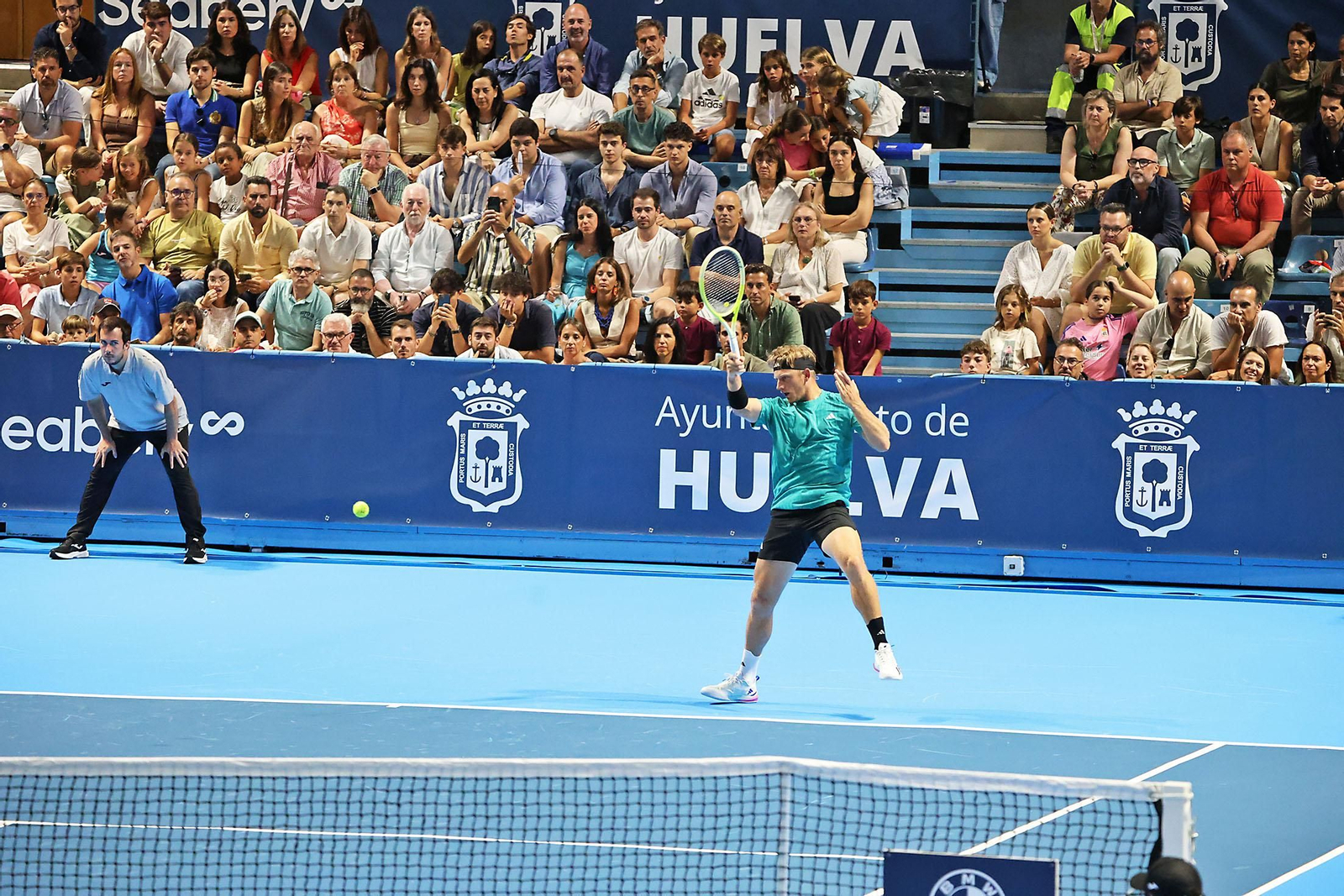 Imágenes de la final masculina de la Copa del Rey de tenis entre Daniil Medvedev y Alejandro Davidovich