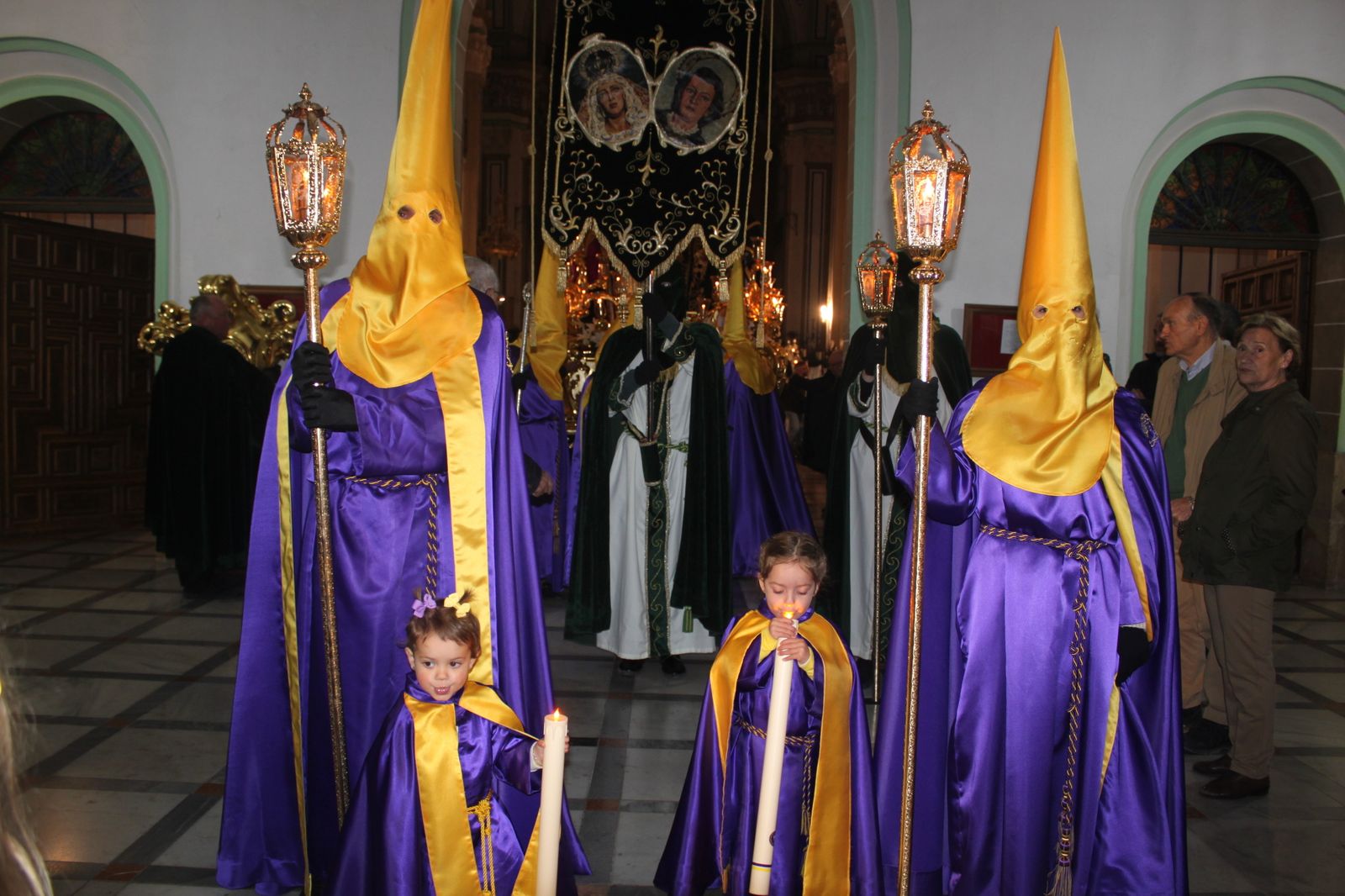 La procesión del Viernes Santo en Vélez-Rubio, en imágenes