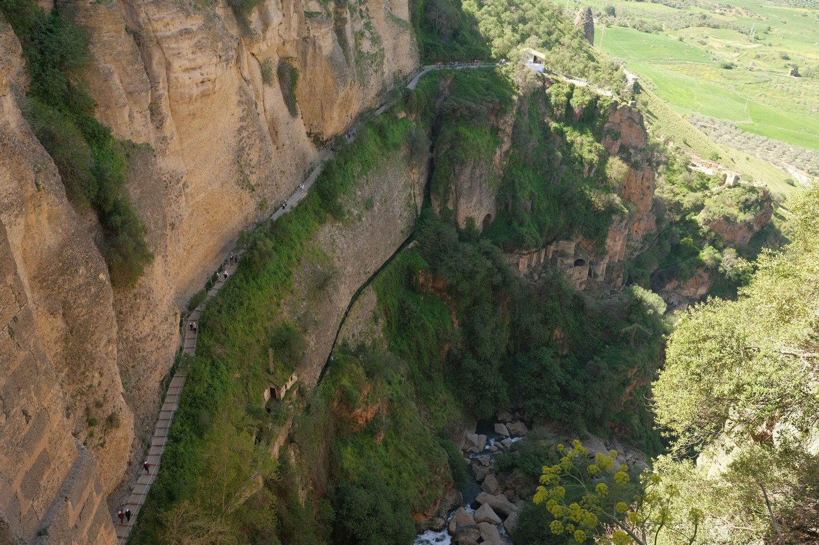 Apertura del Camino del Desfiladero del Tajo, en fotos