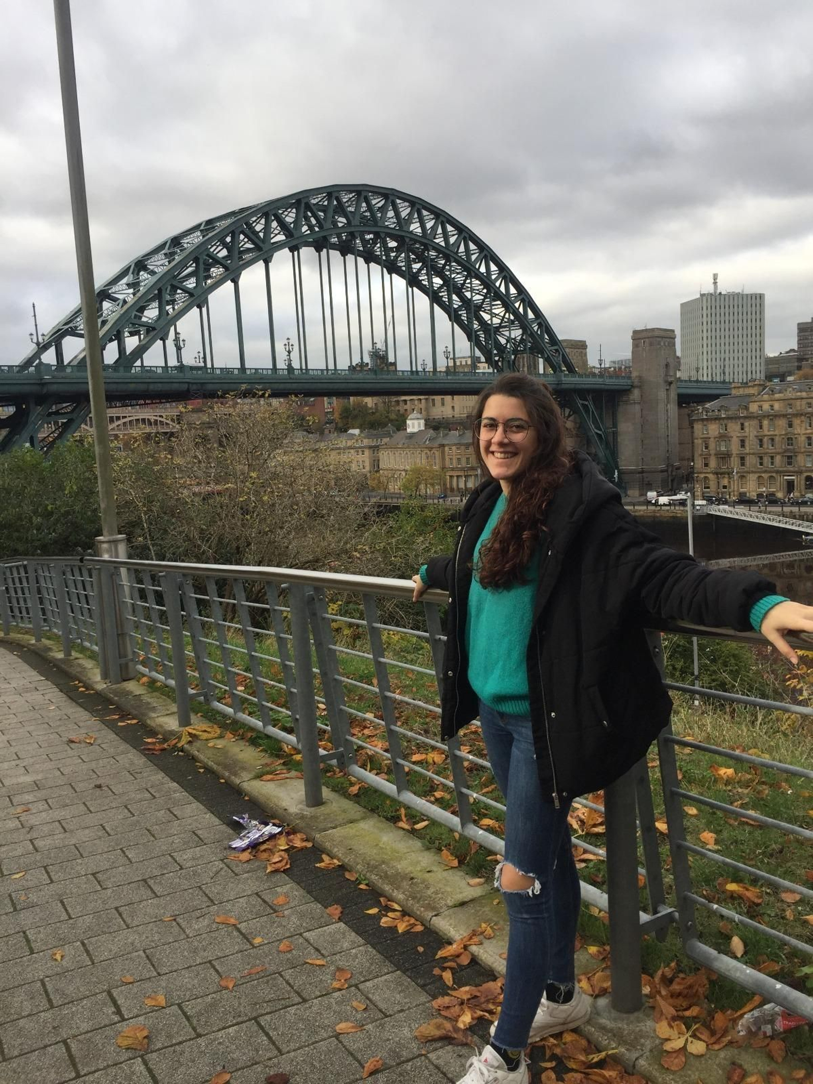 Paula Cuesta, estudiante de la UGR becada por el programa Erasmus.