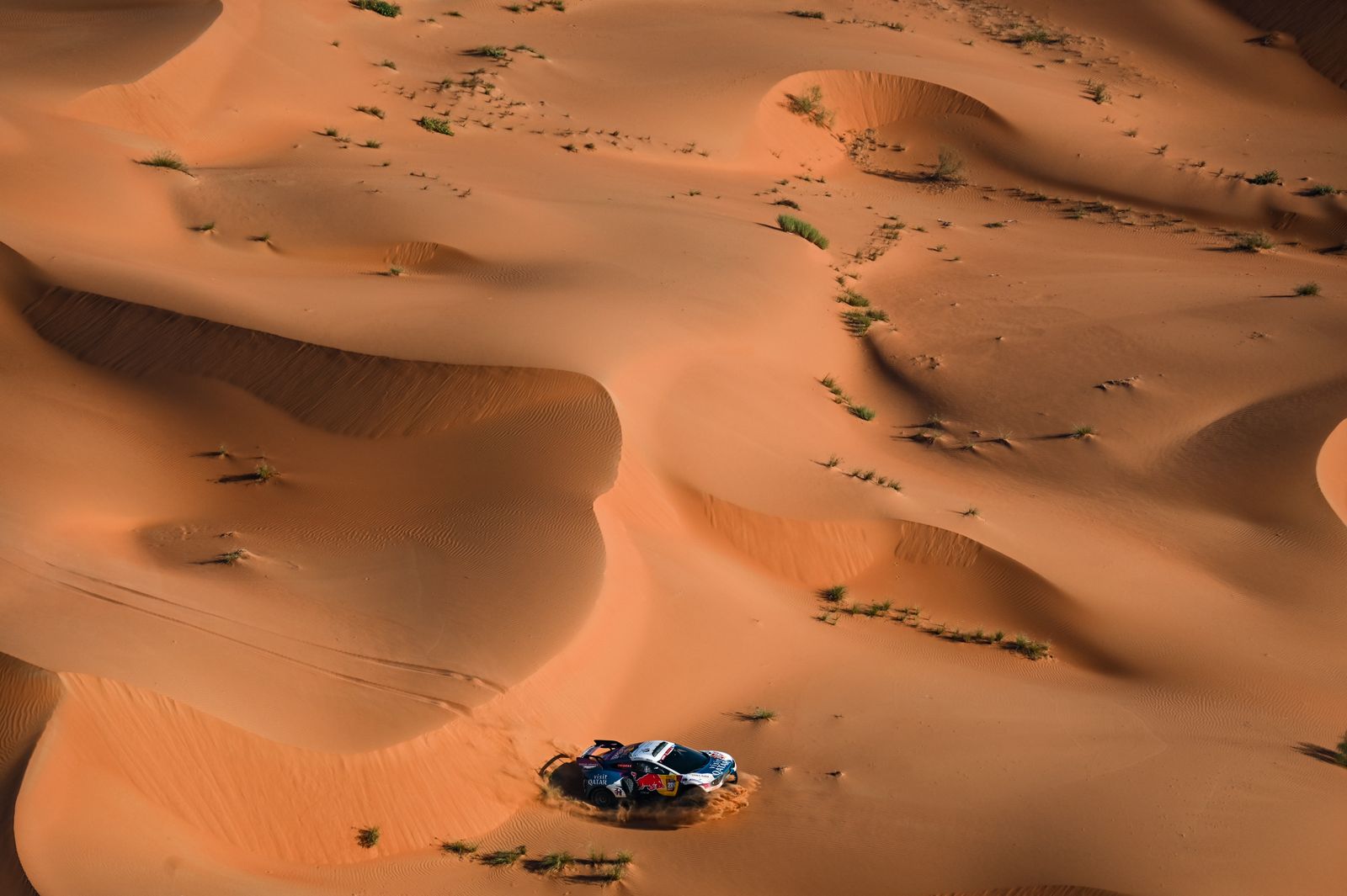 Las mejores fotos del Dakar por las dunas