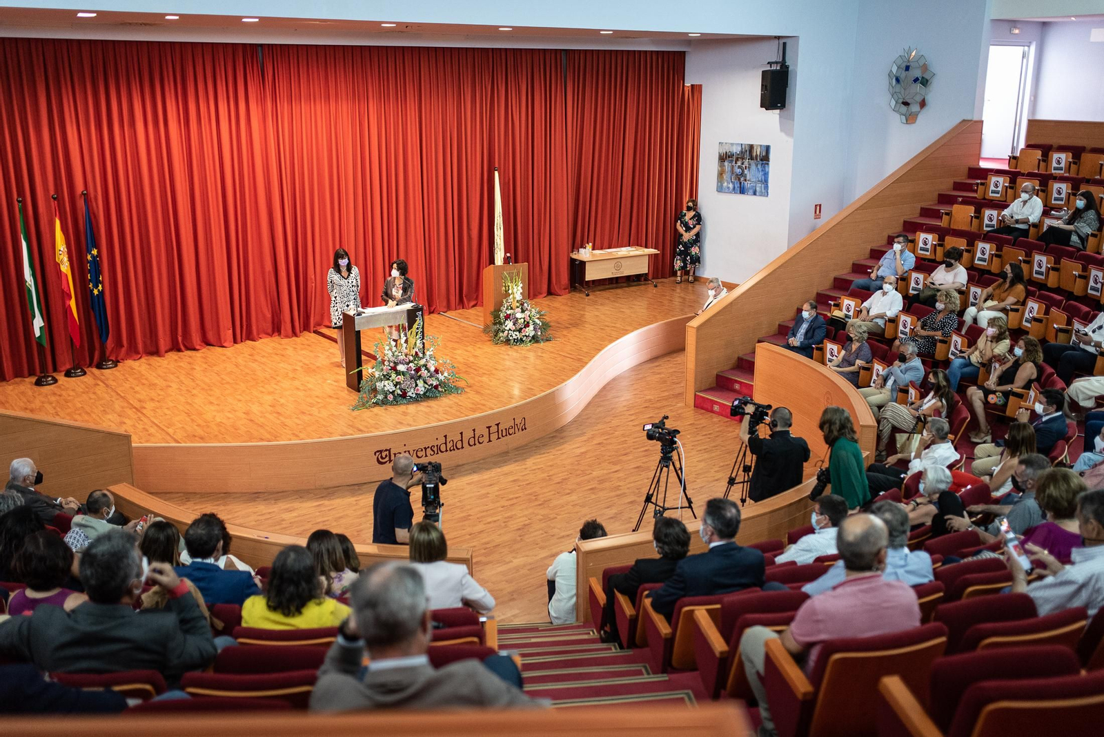 Imágenes de la toma de posesión del equipo de gobierno de la UHU