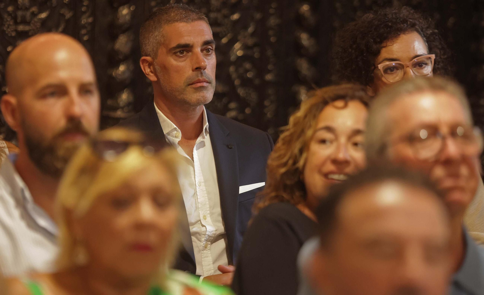 Fotos del acto de reconocimiento a Crescencio Torés en el Ayuntamiento de Algeciras