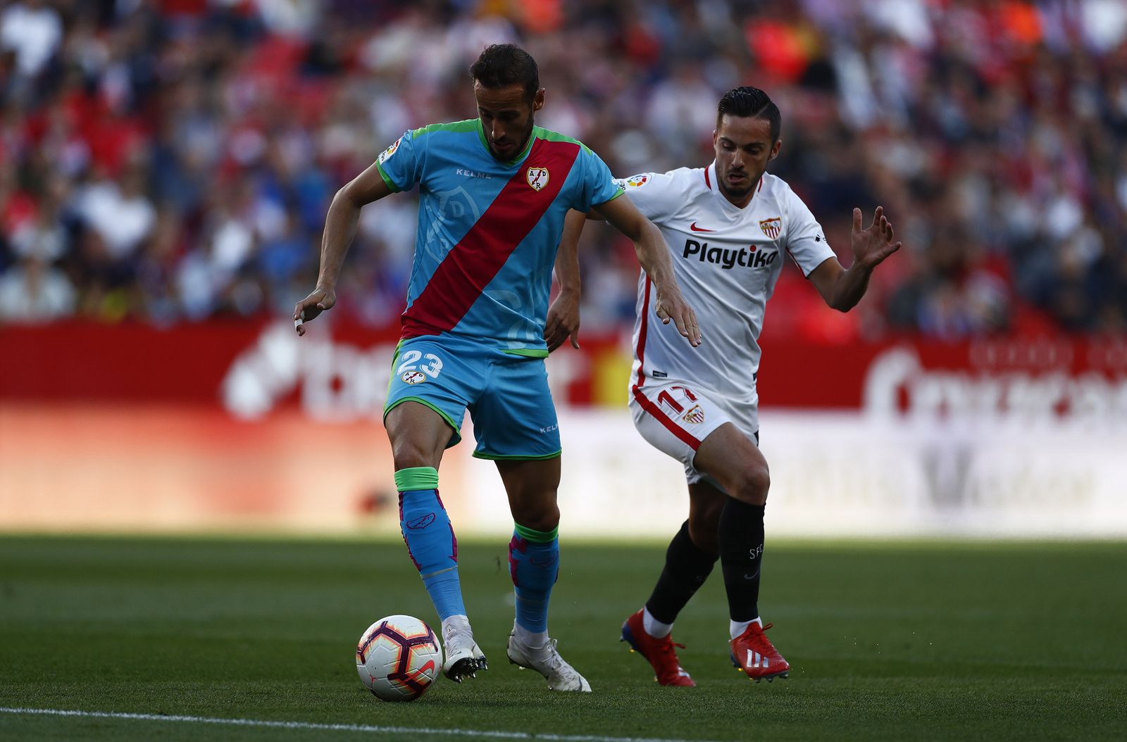 Todas las fotos del Sevilla-Rayo Vallecano