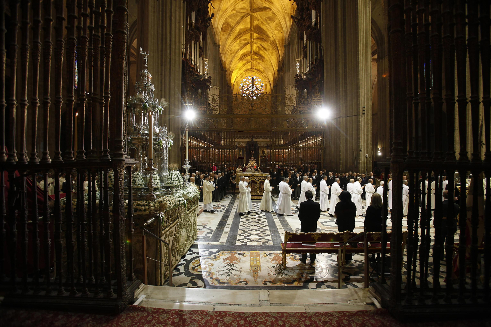 La misa del Corpus del año pasado.