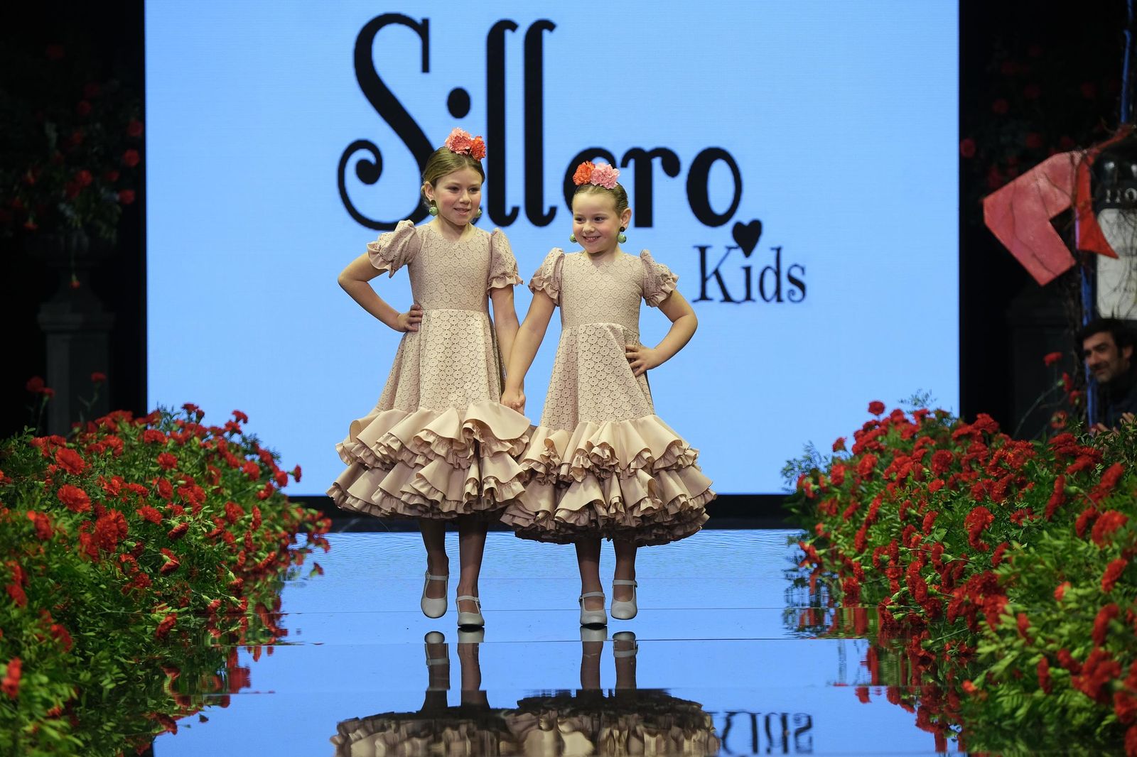 Desfile infantil de Ernesto Sillero en la Pasarela Flamenca Jerez Tío Pepe 2023