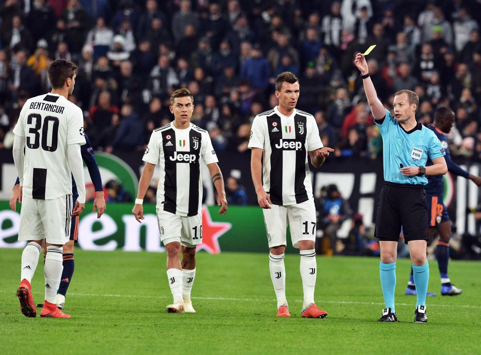 Las imágenes del Juventus-Valencia