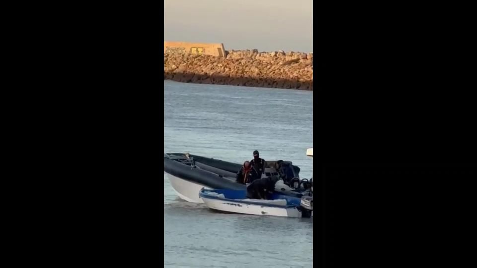 Los petaqueros actúan a sus anchas en el Guadalete, en El Puerto