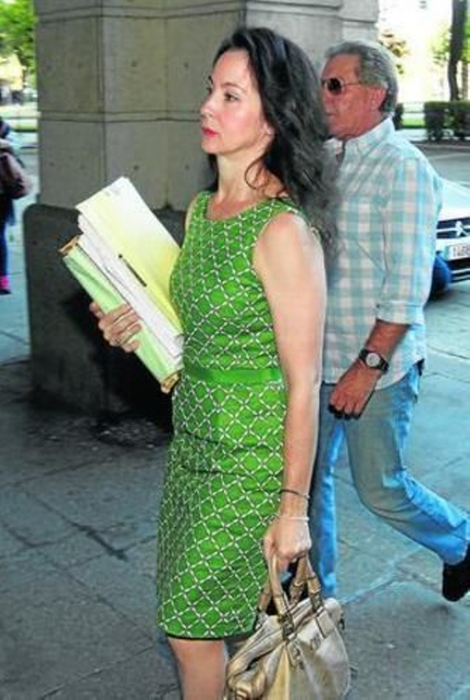 La juez Mercedes Alaya, ayer a su llegada a los juzgados de Sevilla.