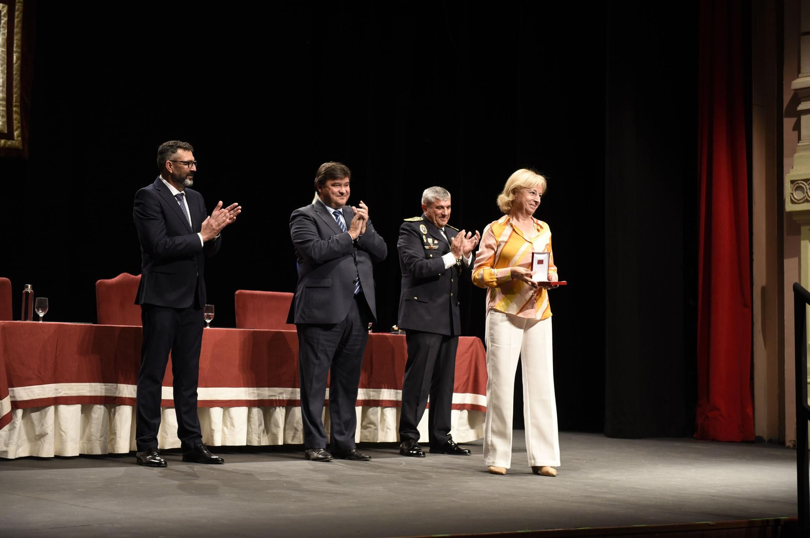 Imágenes del acto del Día de la Policía Local de Huelva