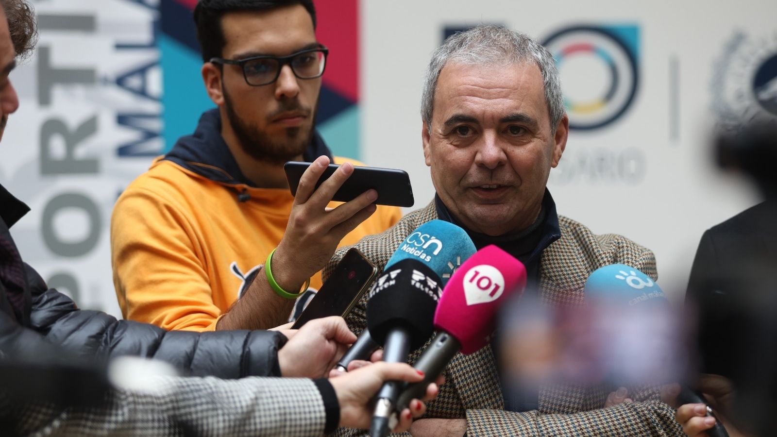 Eloy Cano, presidente del BeSoccer UMA Antequera