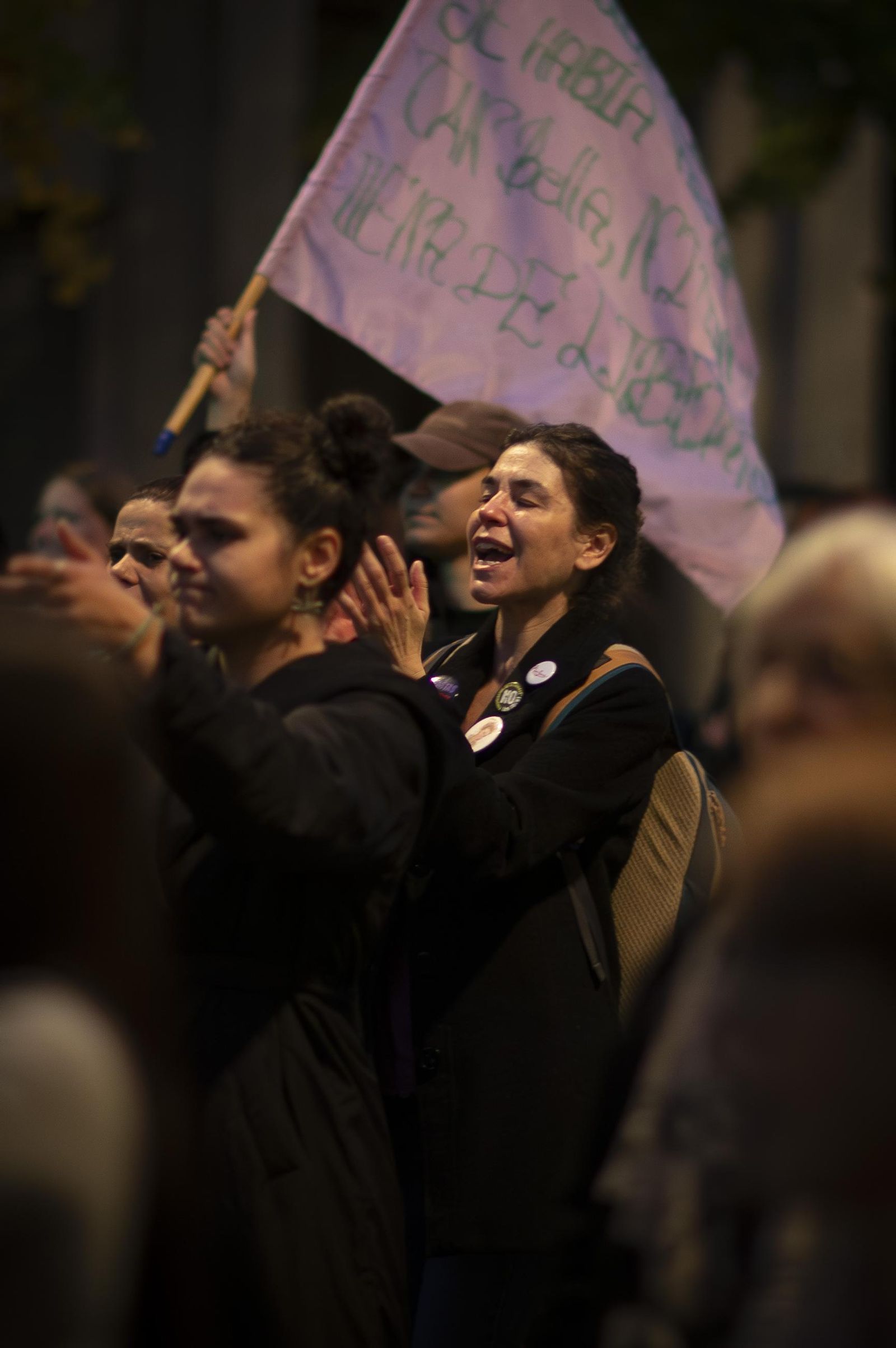 Todas las imágenes de la movilización de Granada contra la violencia machista este 25N