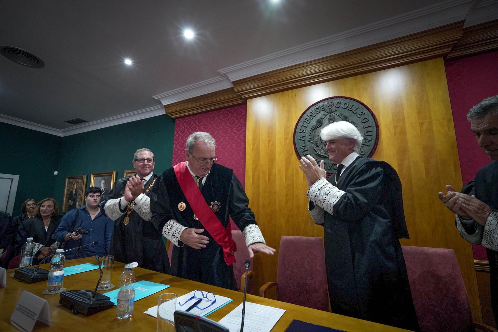 El reconocimiento al decano de los abogados de Jerez, Federico Fernández, en imágenes