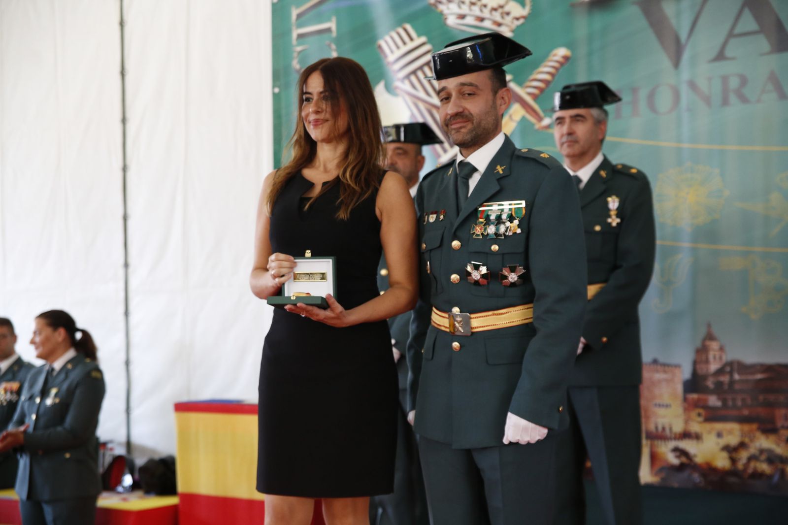 Imágenes del acto de celebración de la patrona de la Guardia Civil