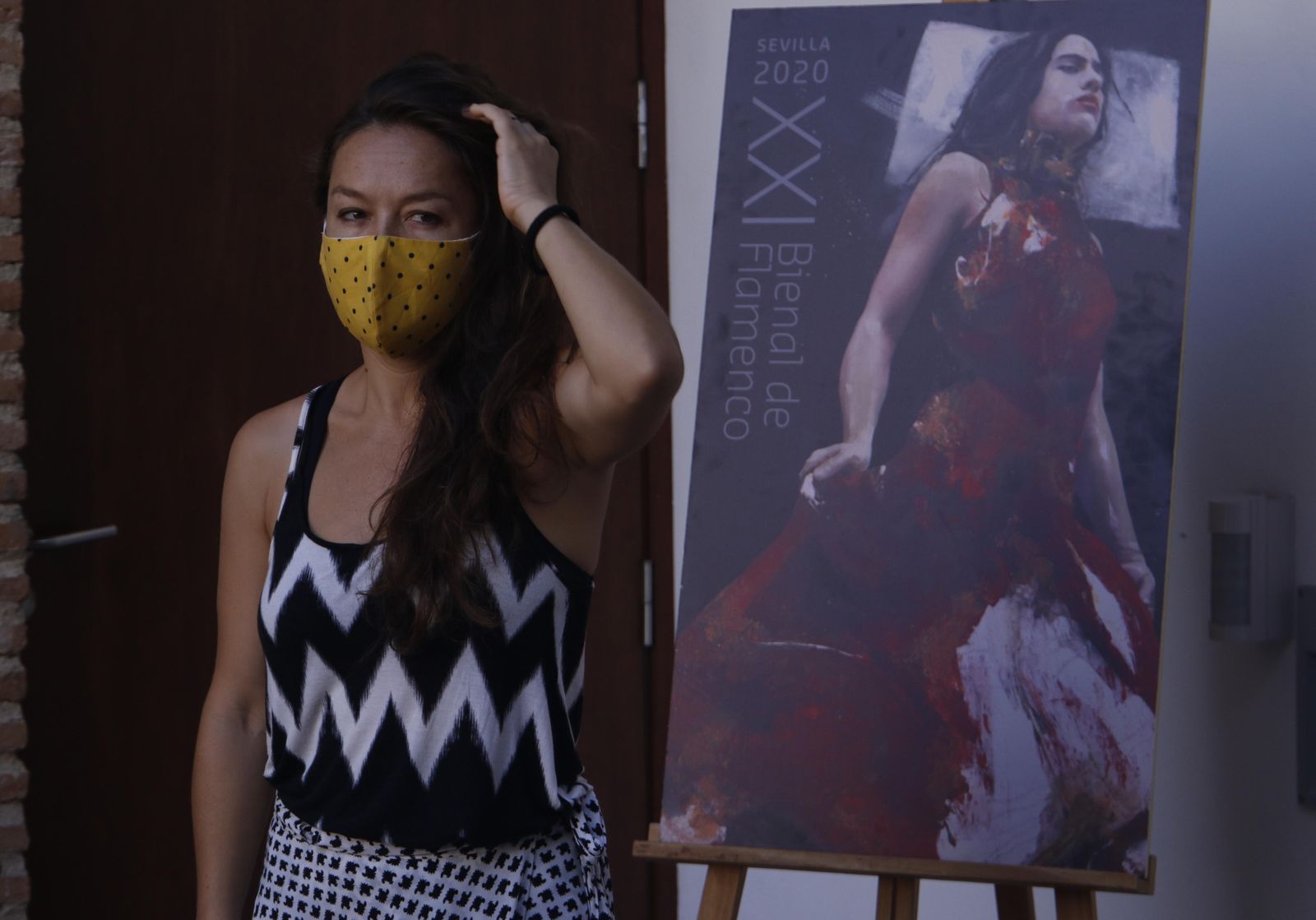 La bailaora y coreógrafa Rocío Molina (Torre del Mar, 1984), este miércoles en el Centro de la Cerámica de Triana.