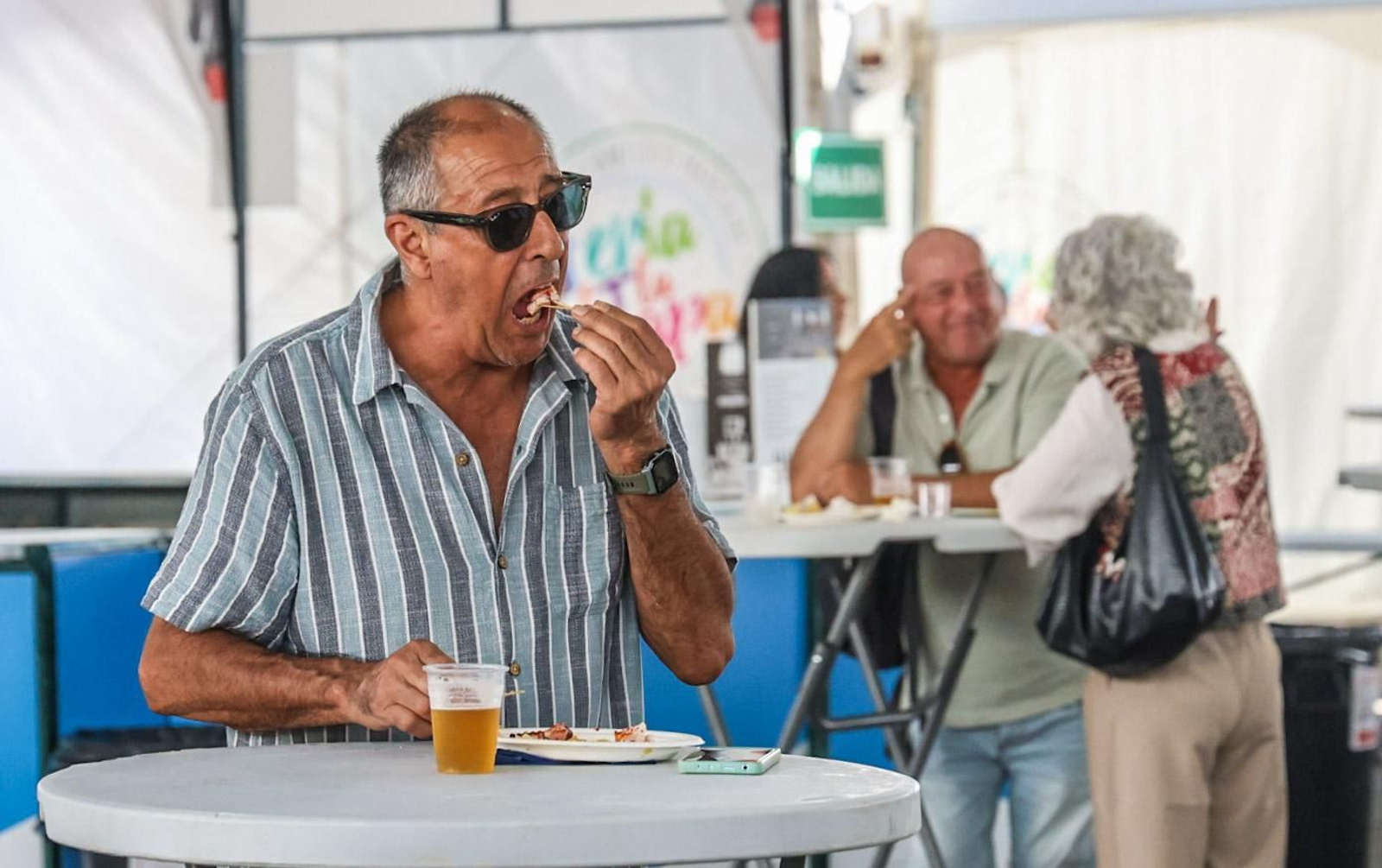 Imágenes de la inauguración de la Feria de la Tapa