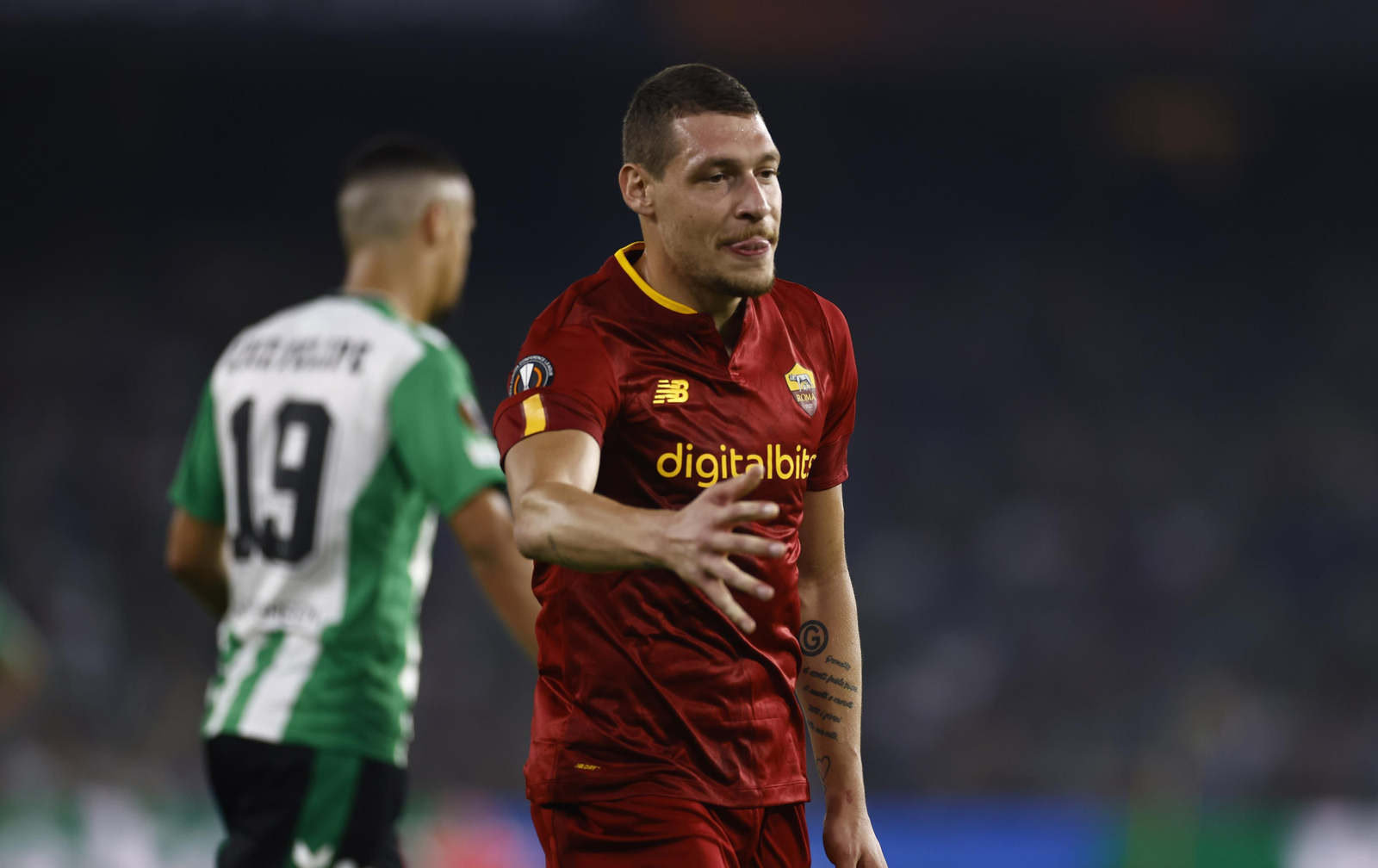Las imágenes del Betis-Roma