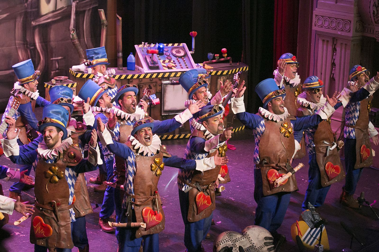 Las Imágenes del Carnaval Colombino: Primera fase de Semifinales