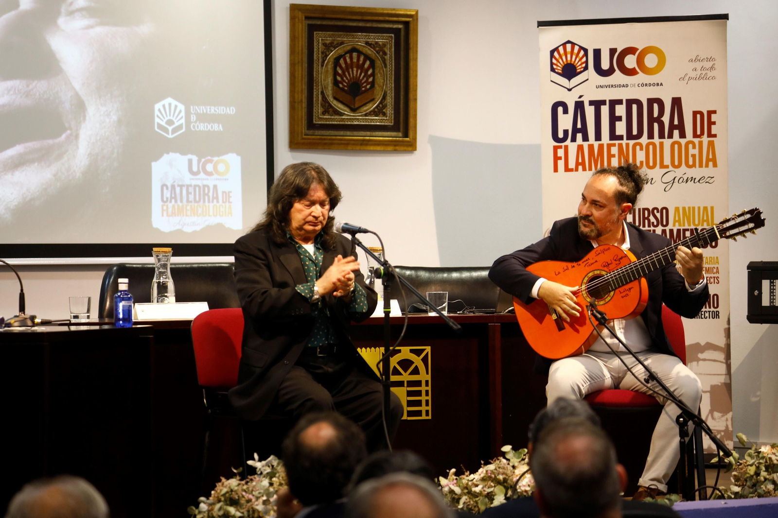 Cancanilla y Chaparro de Málaga protagonizan el acto de clausura de la Cátedra de Flamencología