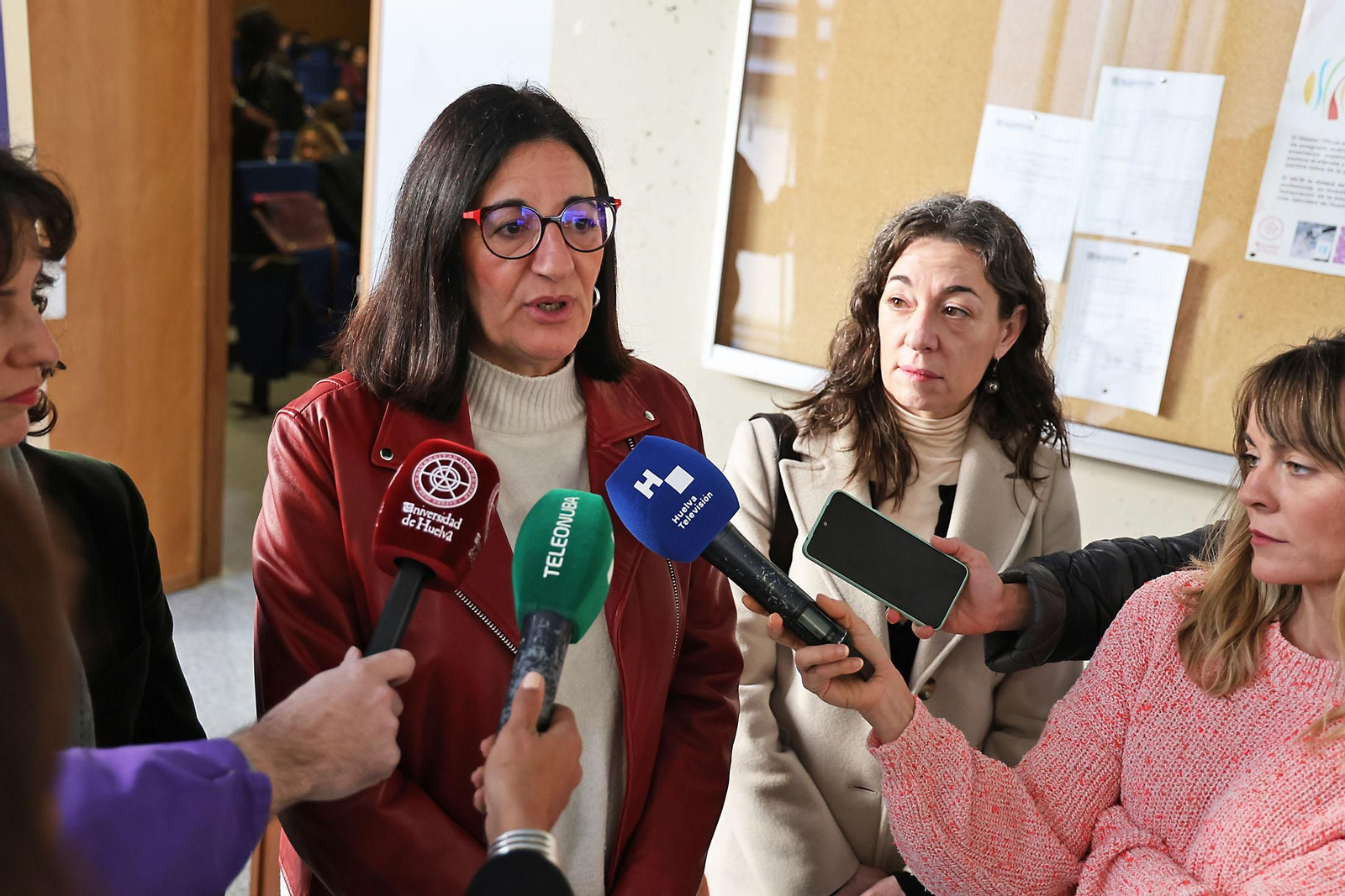 Imágenes de la bienvenida a estudiantes Erasmus de la Universidad de Huelva