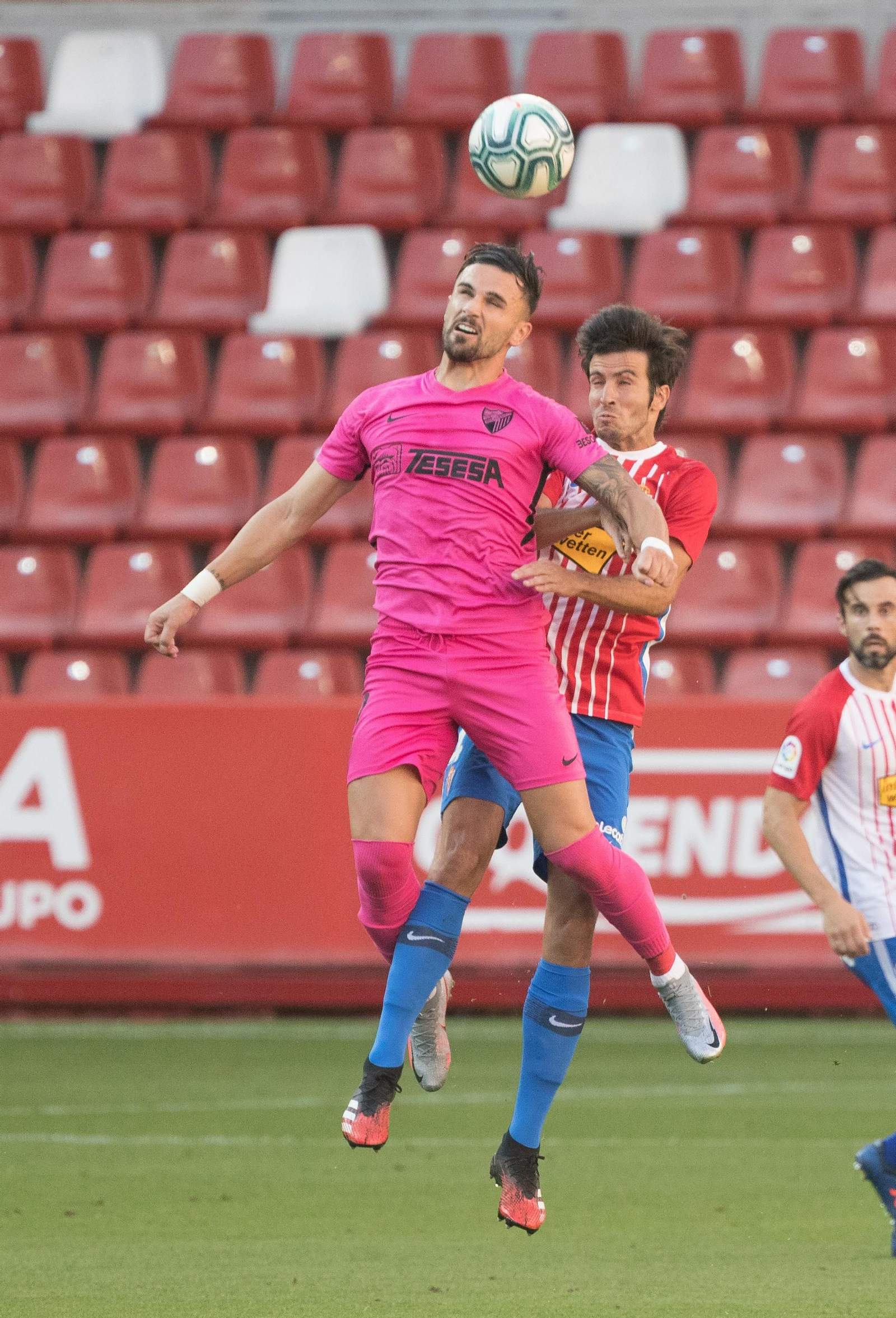 Las fotos del Sporting de Gijón-Málaga CF