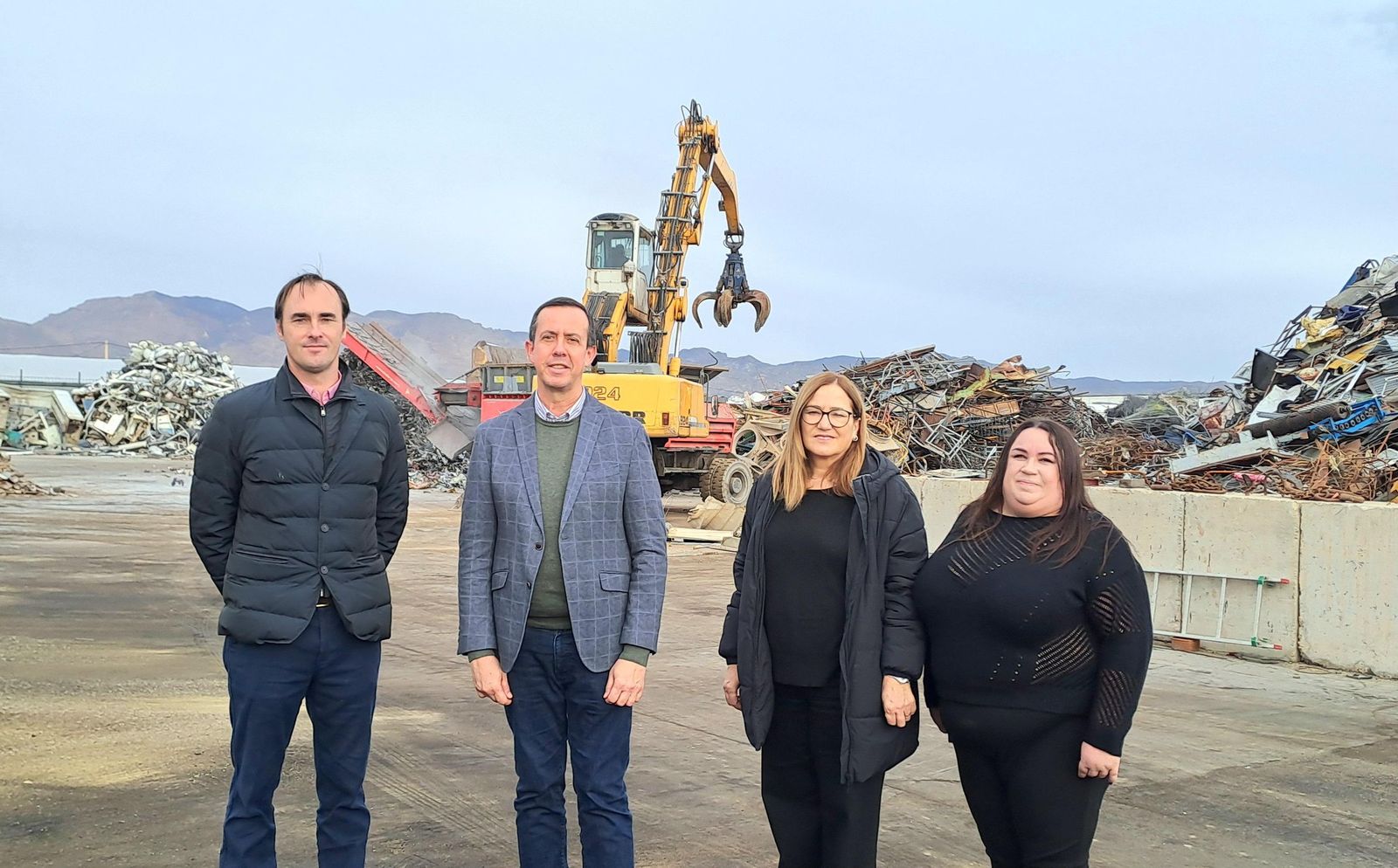 José María Martín ha visitado la empresa beneficiaria.