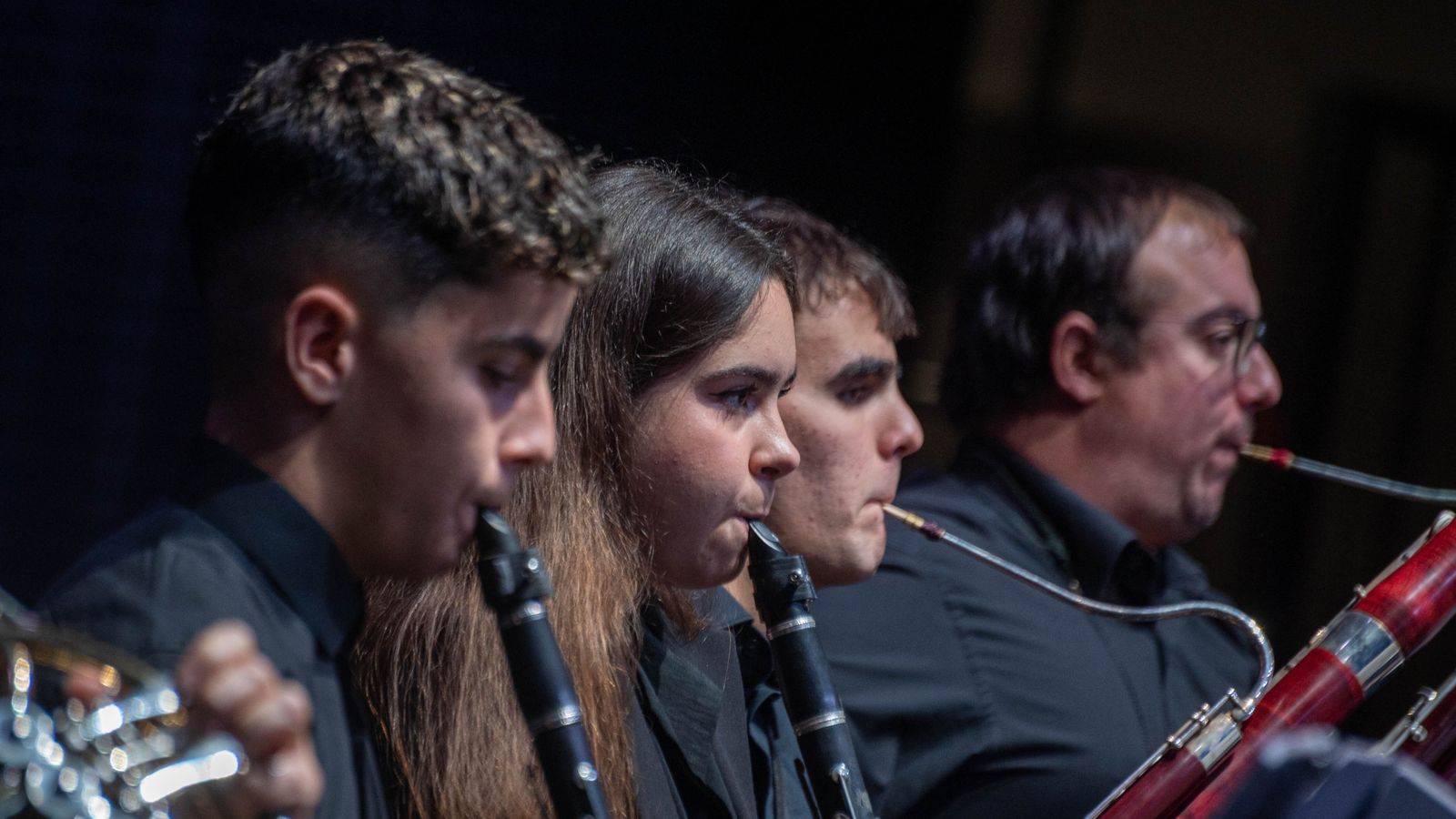 El concierto de la joven orquesta sinfónica de La Línea, en imágenes