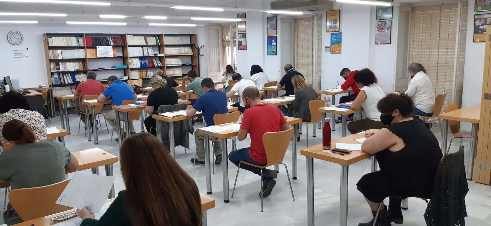 Convocatoria de exámenes en una imagen de archivo.