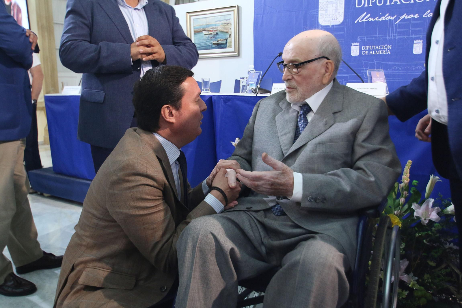 Fotogalería homenaje al pintor Julio Visconti