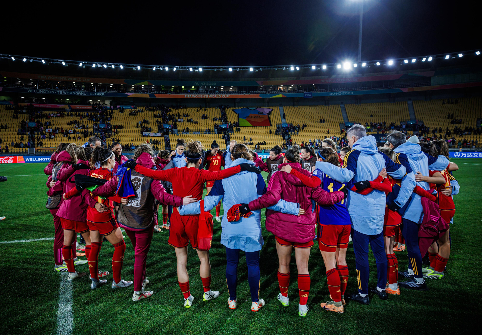 Las fotos de la goleada de Japón a España