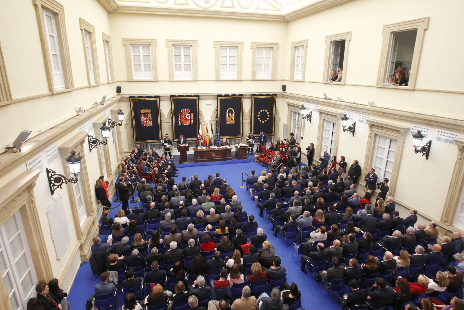 La investidura del nuevo presidente de la Diputación de Almería