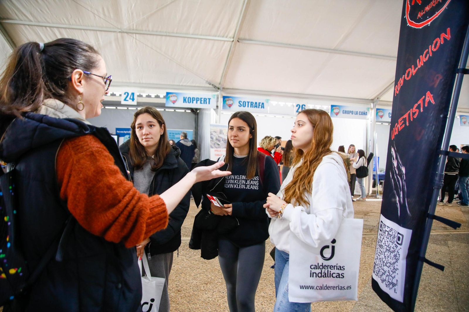 Las imágenes de la Inauguración de la Feria de Empleo 2025 en la Universidad de Almería