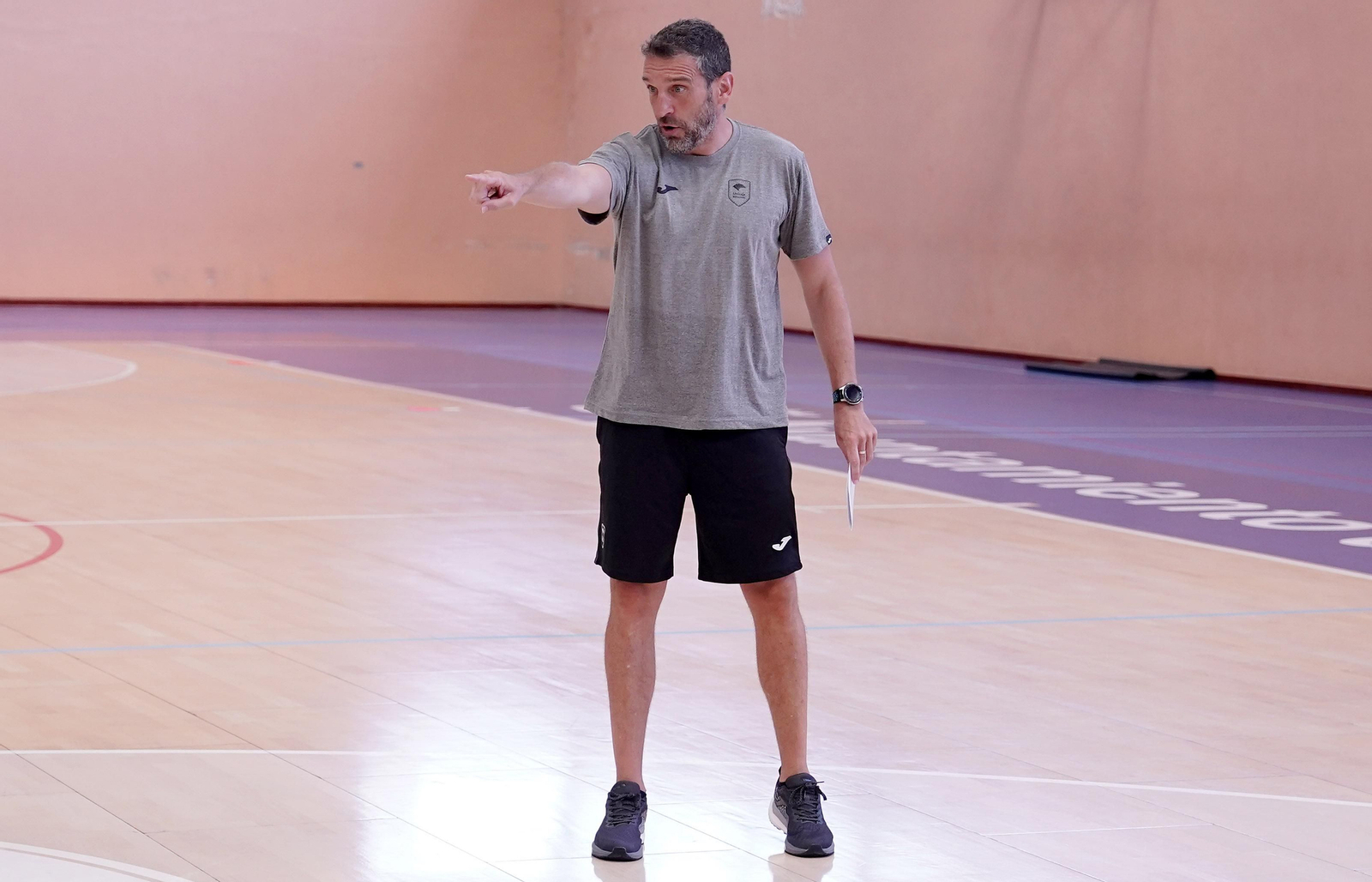 Las fotos del entrenamiento del Unicaja en grupo
