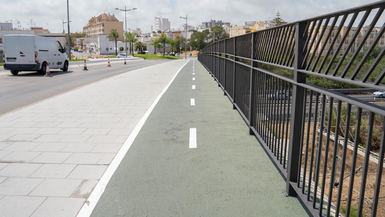 El puente de La Casería, zona en la que ha ocurrido el suceso, en una imagen de archivo.