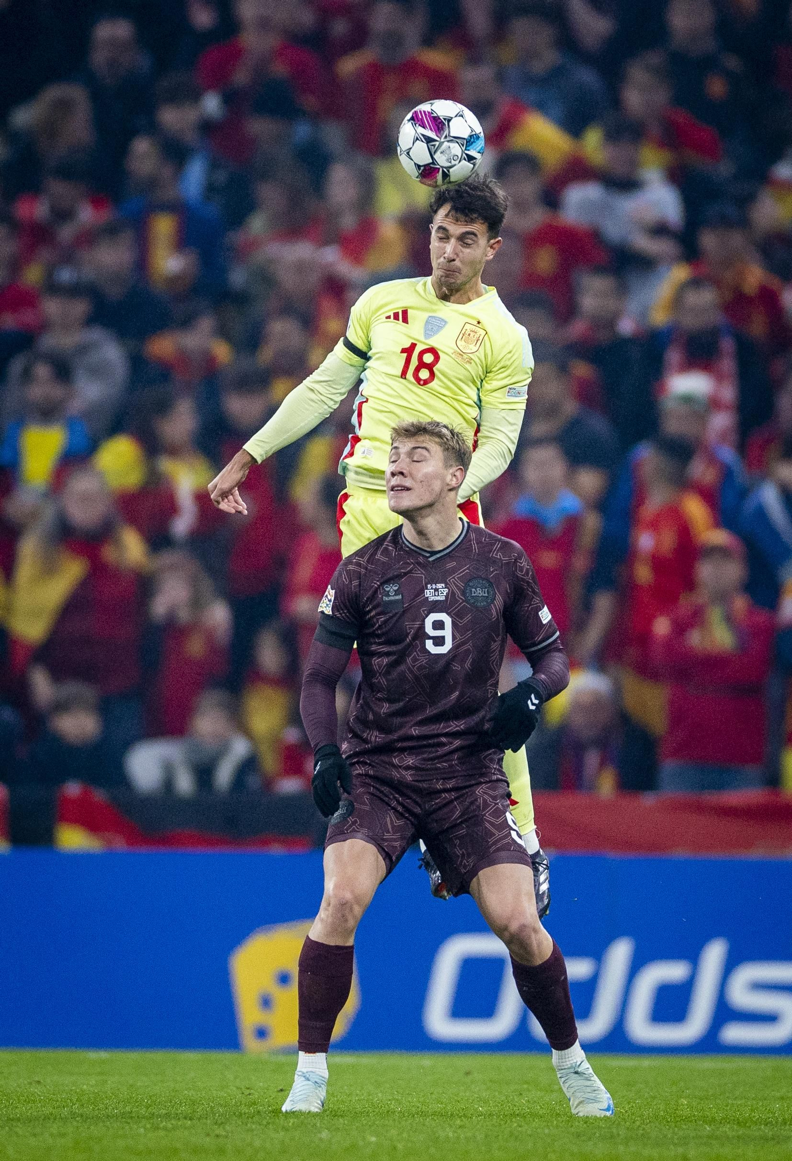 Las fotos del Dinamarca - España